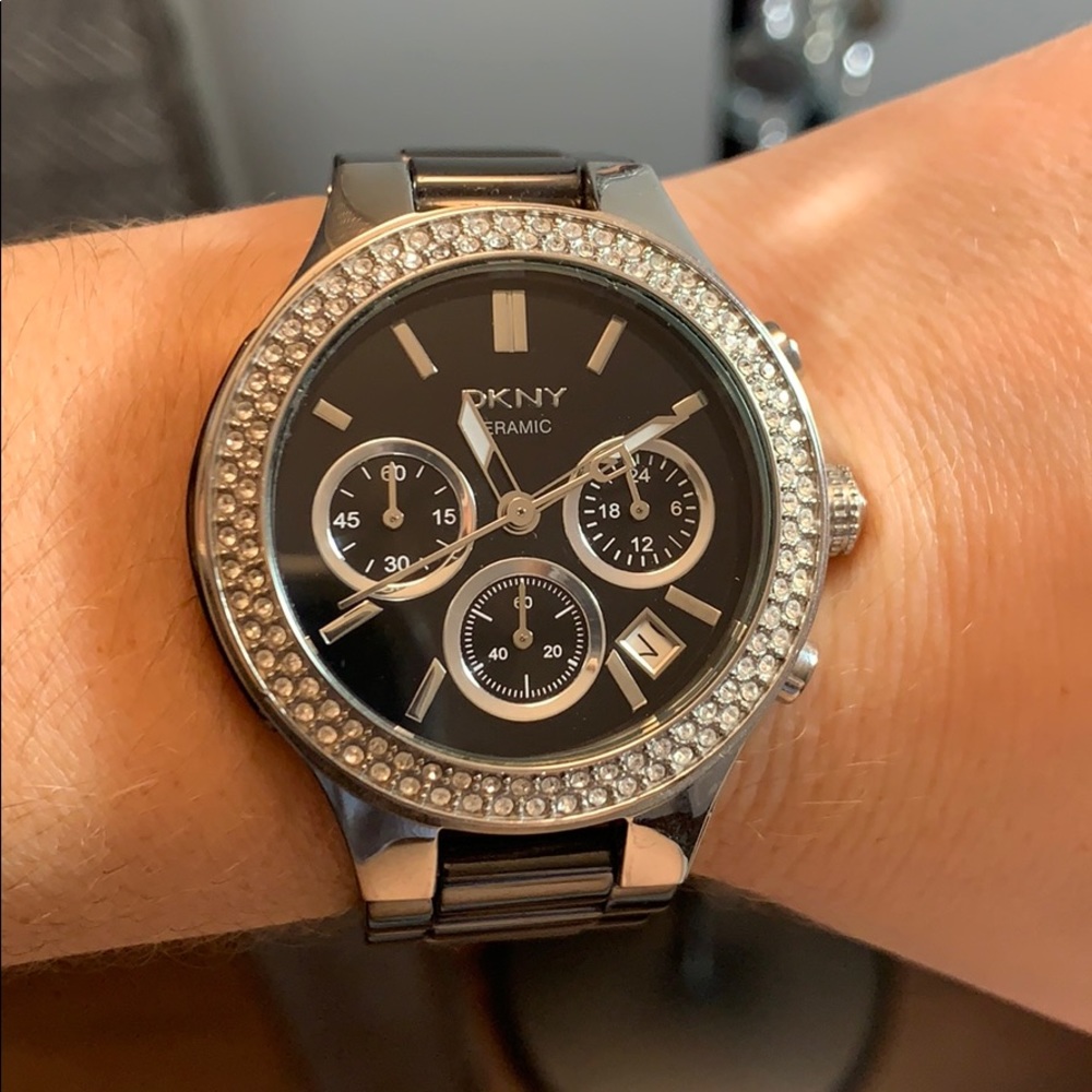 DKNY ceramic watch